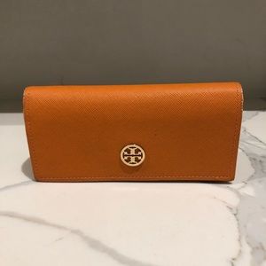 Tory Burch eyeglass case and dust bag
